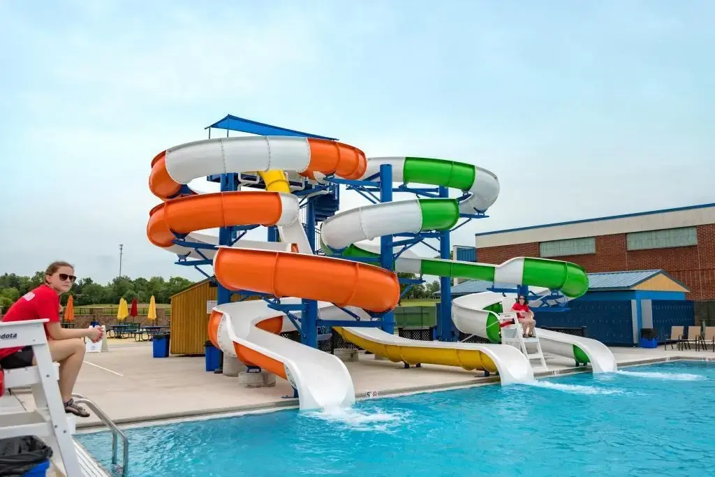 Waterslides